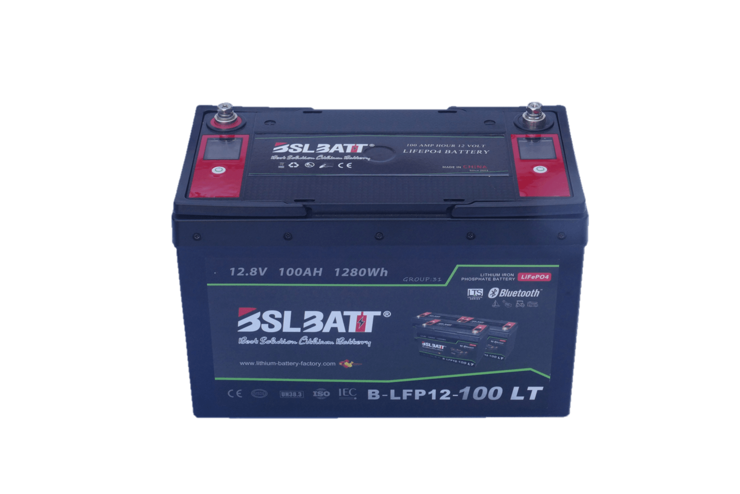 12V 100Ah lithium battery