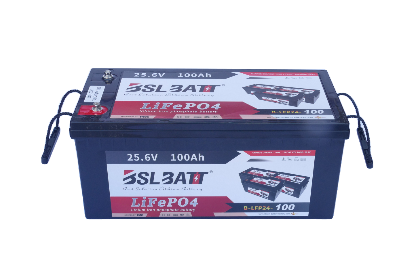BSLBATT 24V 100AH Lithium Battery (bluetooth)