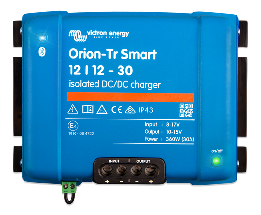 Orion-Tr Smart DC-DC Charger Non-Isolated (360W) - 12/12-30A